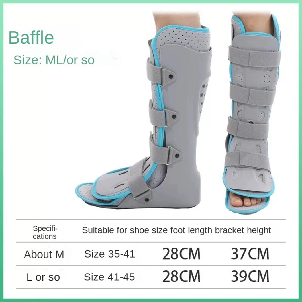 Physical Therapy Medical Adjustable Orthopedic Sprained Foot Stabilizer Air Cam Walker Brace Walking Ankle Fracture Boot