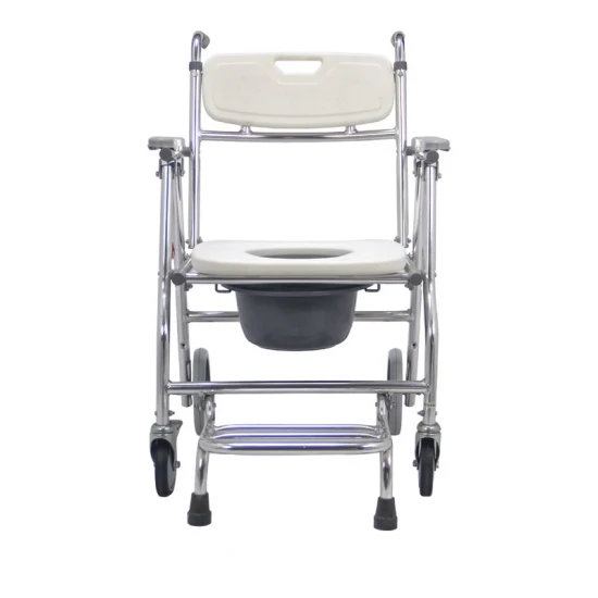 Chaises d'aisance à cadre au-dessus des toilettes, fournitures de thérapie de rééducation pour fauteuil roulant en plastique léger et en acier inoxydable, moins chères